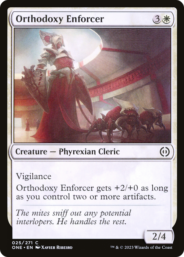 Enforcer de l'Orthodoxie [Phyrexia : Tous seront un] 