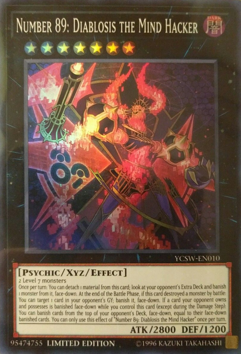 Number 89: Diablosis the Mind Hacker (YCSW-EN010) - Super Rare