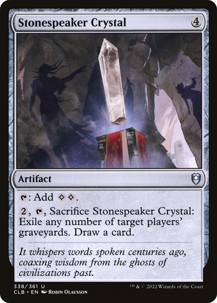 Cristal Parlepierre [Commander Legends : Bataille de Baldur's Gate] 