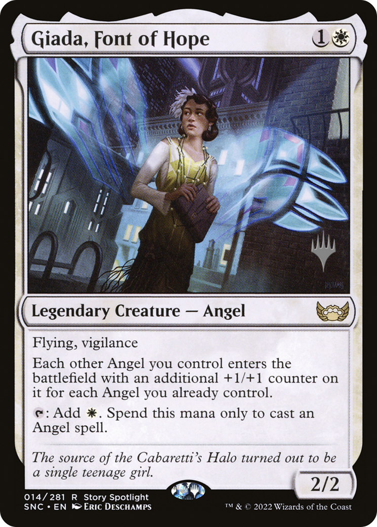Giada, Font of Hope (Pack promotionnel) [Streets of New Capenna Promos] 