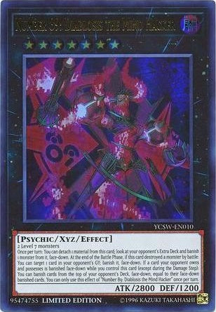 Number 89: Diablosis the Mind Hacker (YCSW-EN010) - Ultra Rare