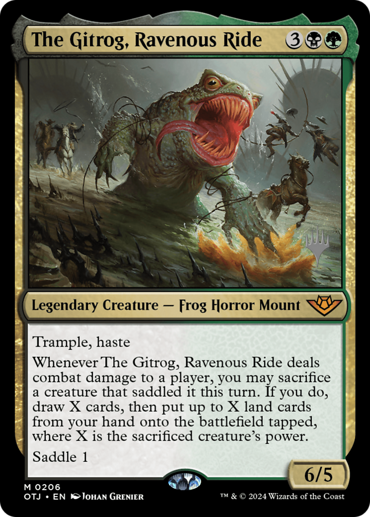 The Gitrog, Ravenous Ride (Pack promotionnel) [Promotions des hors-la-loi de Thunder Junction] 