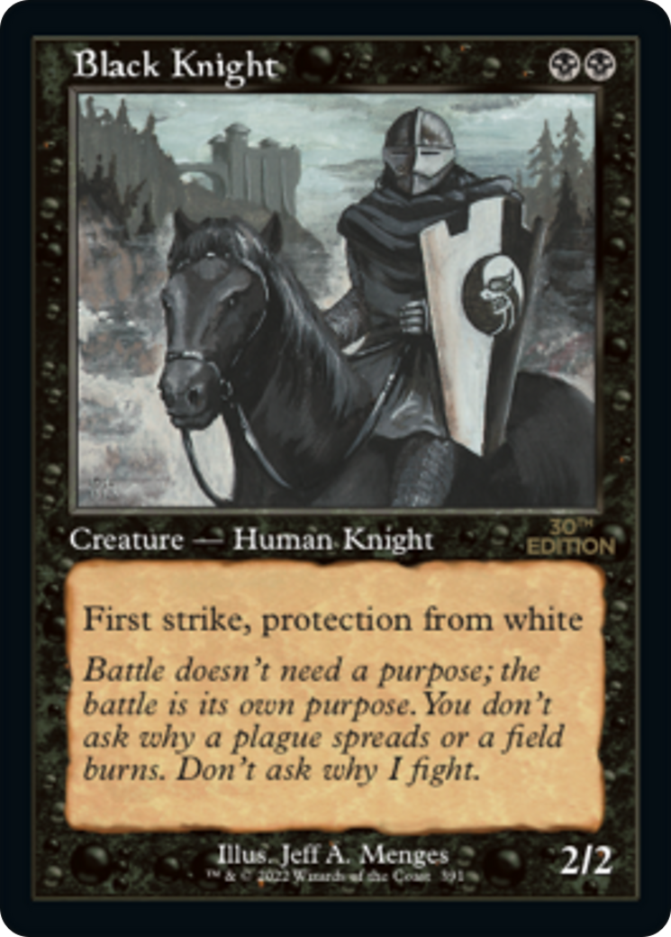 Black Knight (Rétro) [Édition 30e anniversaire] 