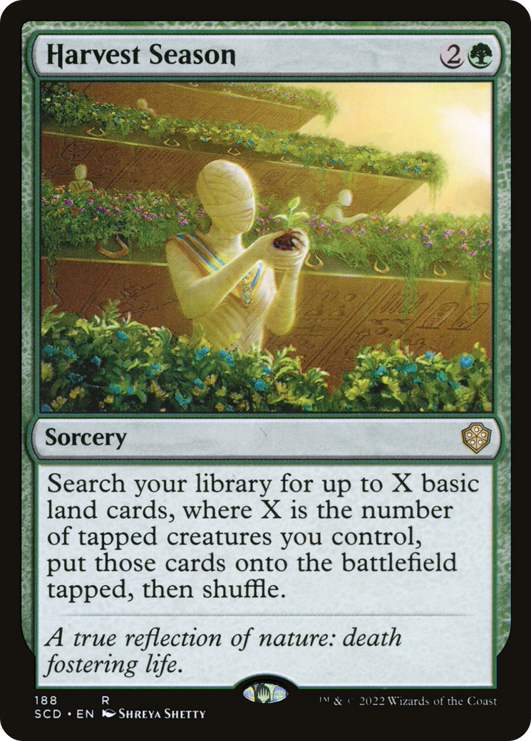 Saison des récoltes [Decks Commander de démarrage] 