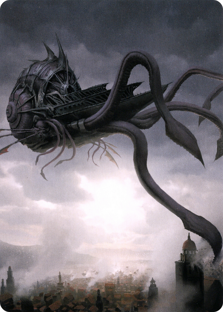Nautiloid Ship // Nautiloid Ship (ACLB-080) - Battle for Baldur's Gate Art Series (Borderless) Foil