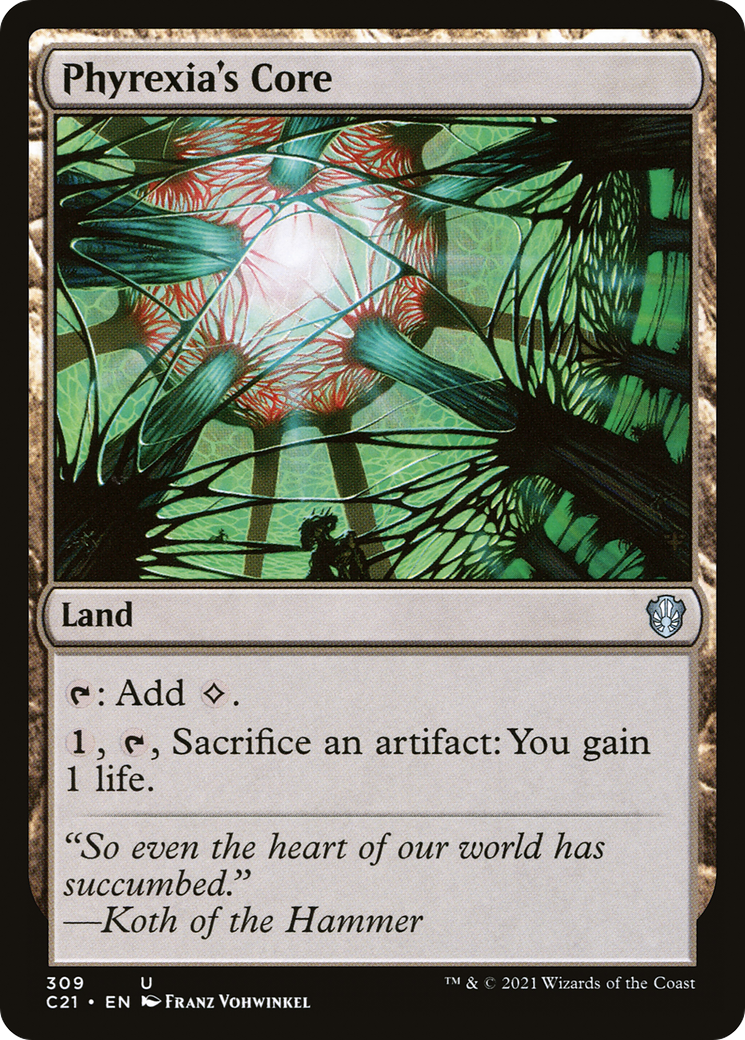 Noyau de Phyrexia [Commandant 2021] 