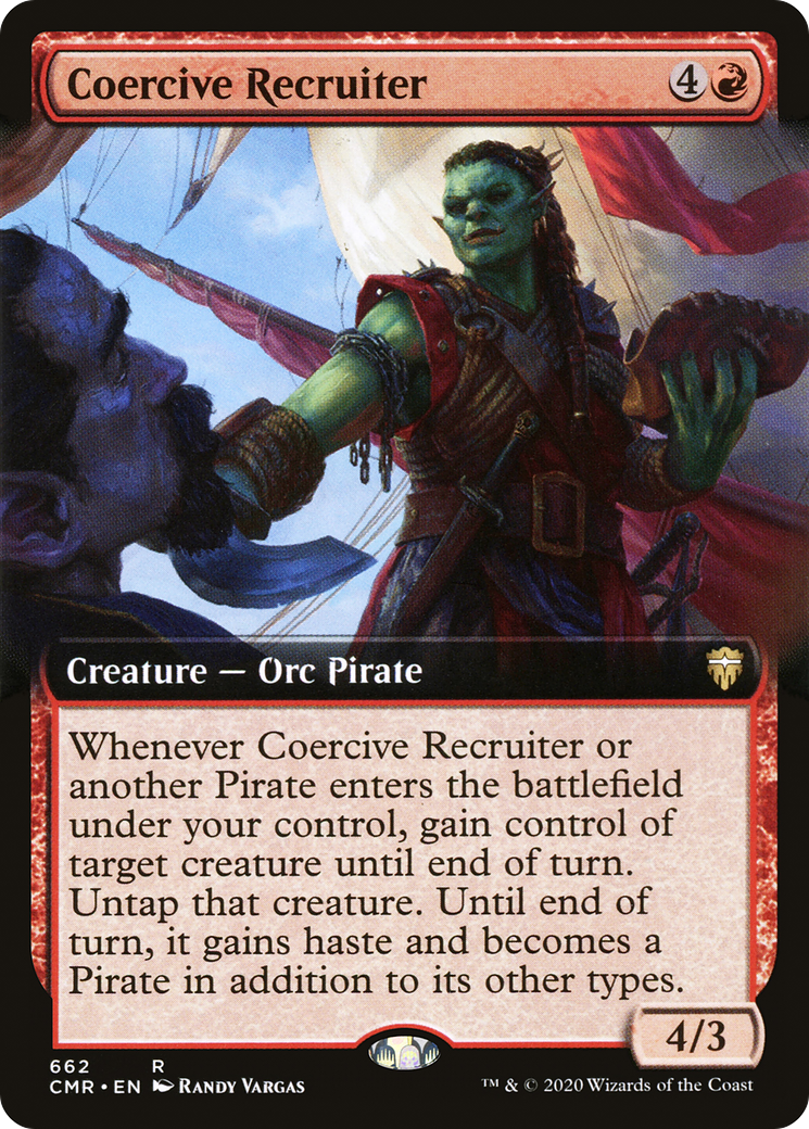 Recruteur coercitif (art étendu) [Commander Legends] 