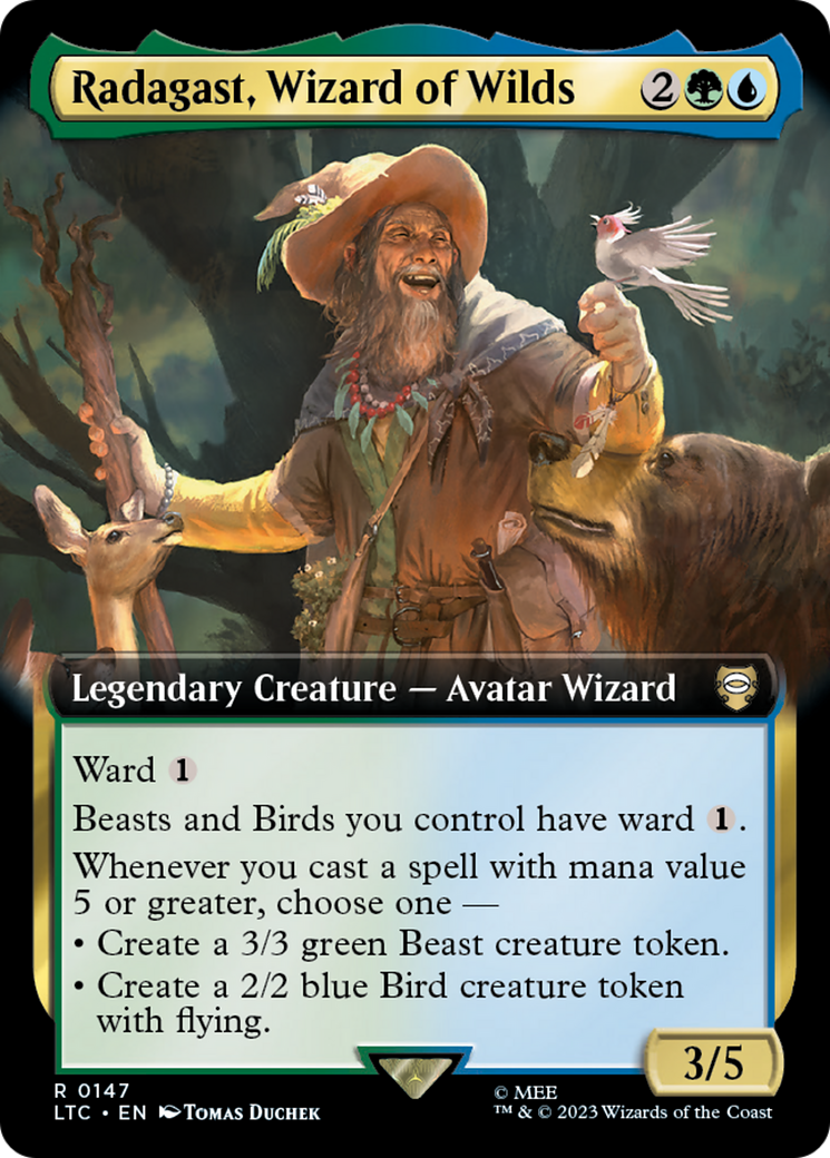 Radagast, Magicien des Terres Sauvages (Extended Art) [Le Seigneur des Anneaux : Contes du Commandant de la Terre du Milieu] 