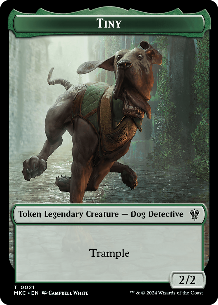 Eldrazi // Petit jeton double face [Meurtres à Karlov Manor Commander Tokens] 