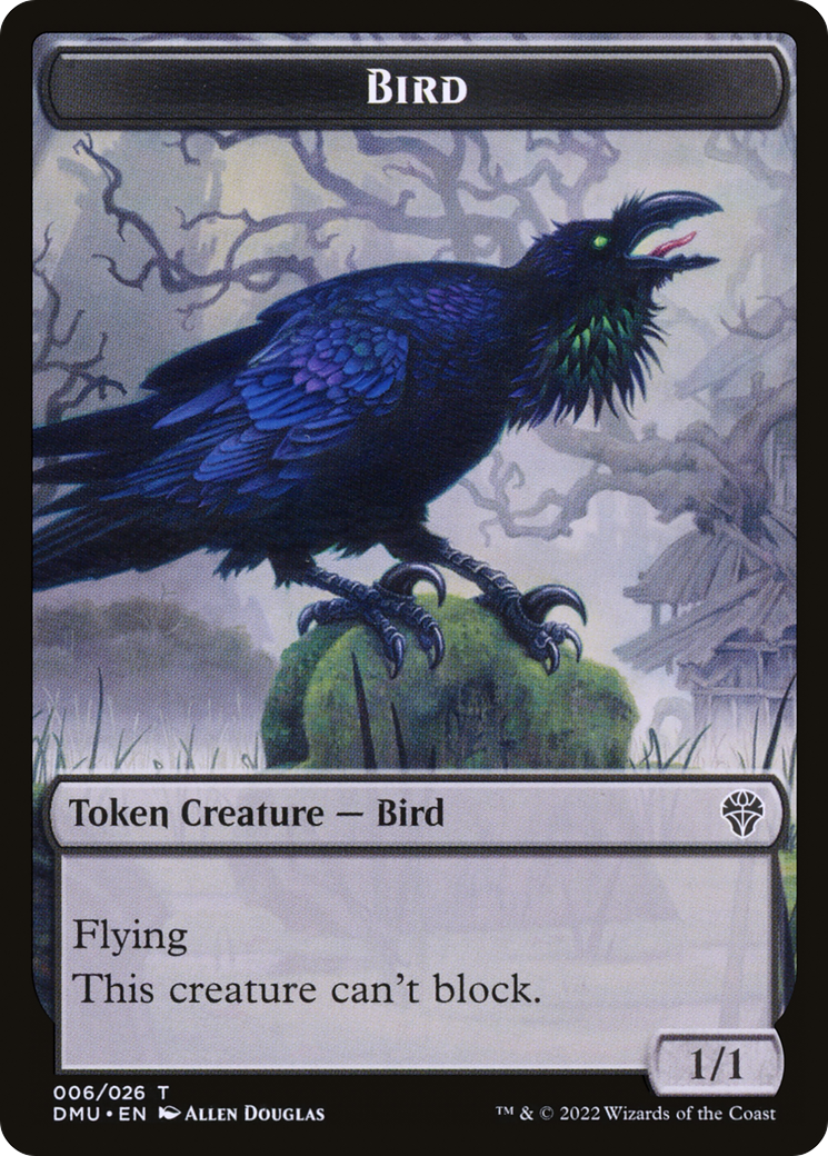 Jeton d'oiseau (006) [Jetons Dominaria United] 