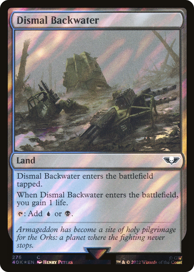 Backwater lamentable (surtension Foil) [Warhammer 40,000] 