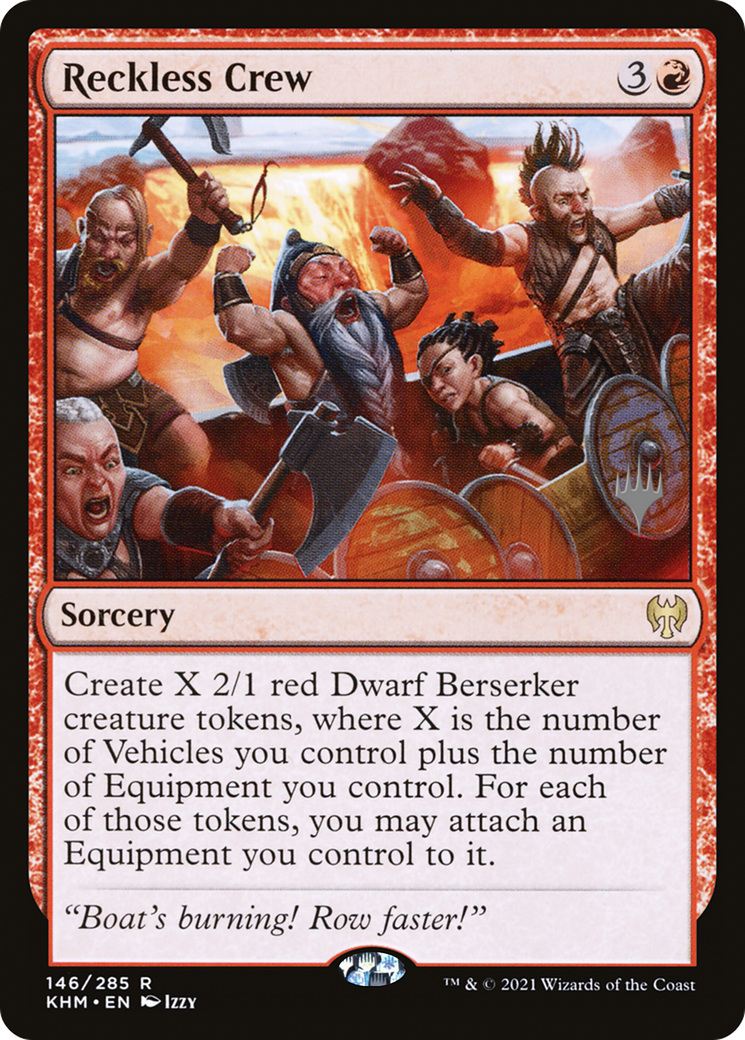 Reckless Crew (PPKHM-146) - Kaldheim Promos