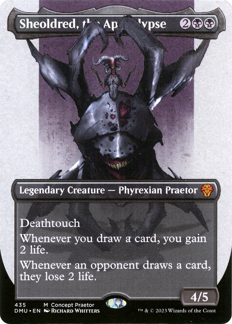 Sheoldred, l'Apocalypse (Préteurs du concept sans frontières) [Phyrexia : Tous seront un] 
