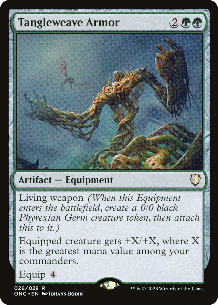 Armure Tangleweave [Phyrexia : Tous seront un seul commandant] 