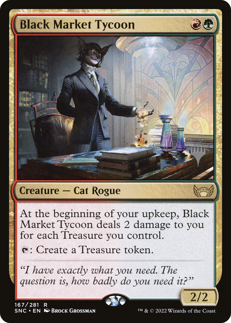 Black Market Tycoon (Pack promotionnel) [Streets of New Capenna Promos] 