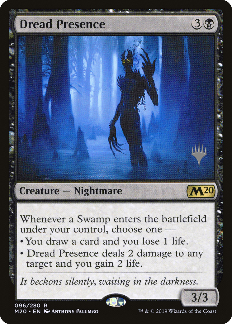 Dread Presence (PPM20-96P) - Core Set 2020 Promos
