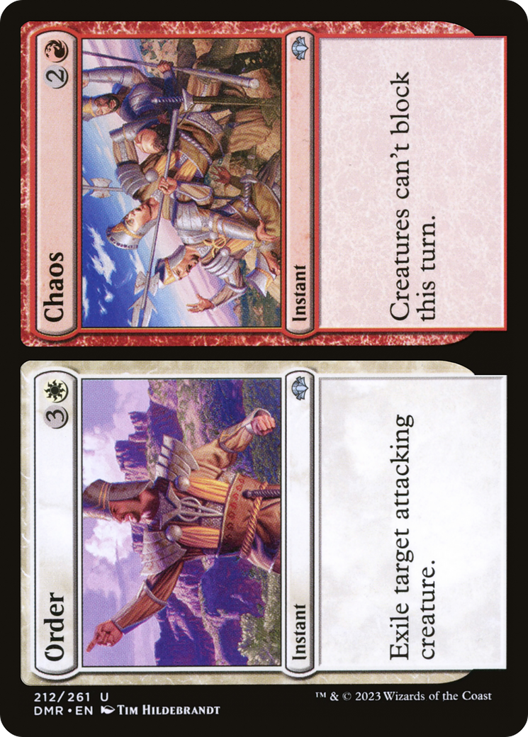 Ordre // Chaos [Dominaria Remastered] 