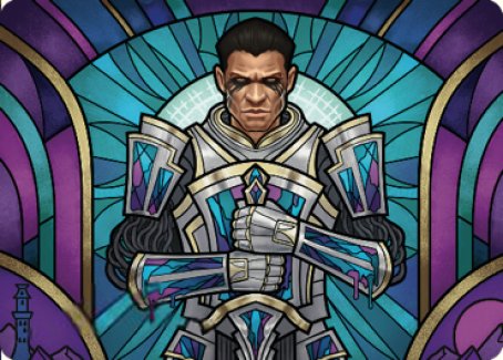 Aron, carte d'art des ruines de Benalia [Dominaria United Art Series] 