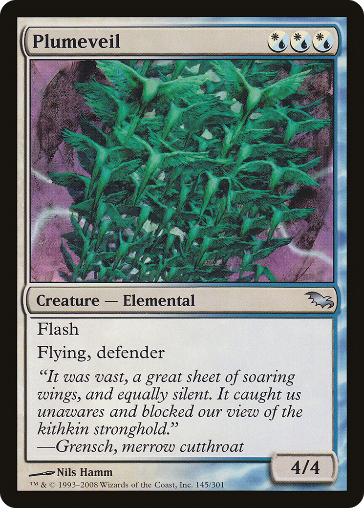 Plumeveil (SHM-145) - Shadowmoor Foil