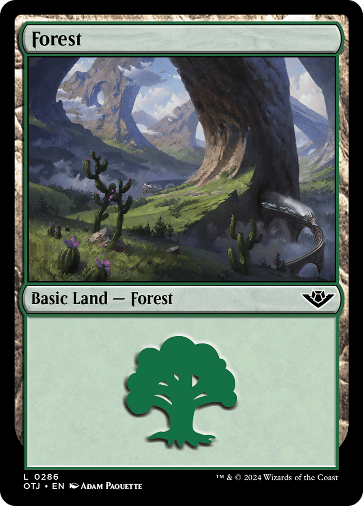 Forêt (0286) [Hors la loi de Thunder Junction] 