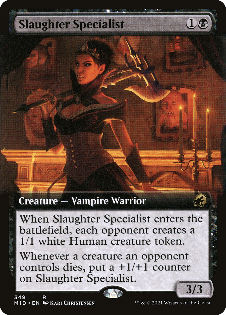 Spécialiste de l'abattage (art étendu) [Innistrad : Chasse de minuit] 