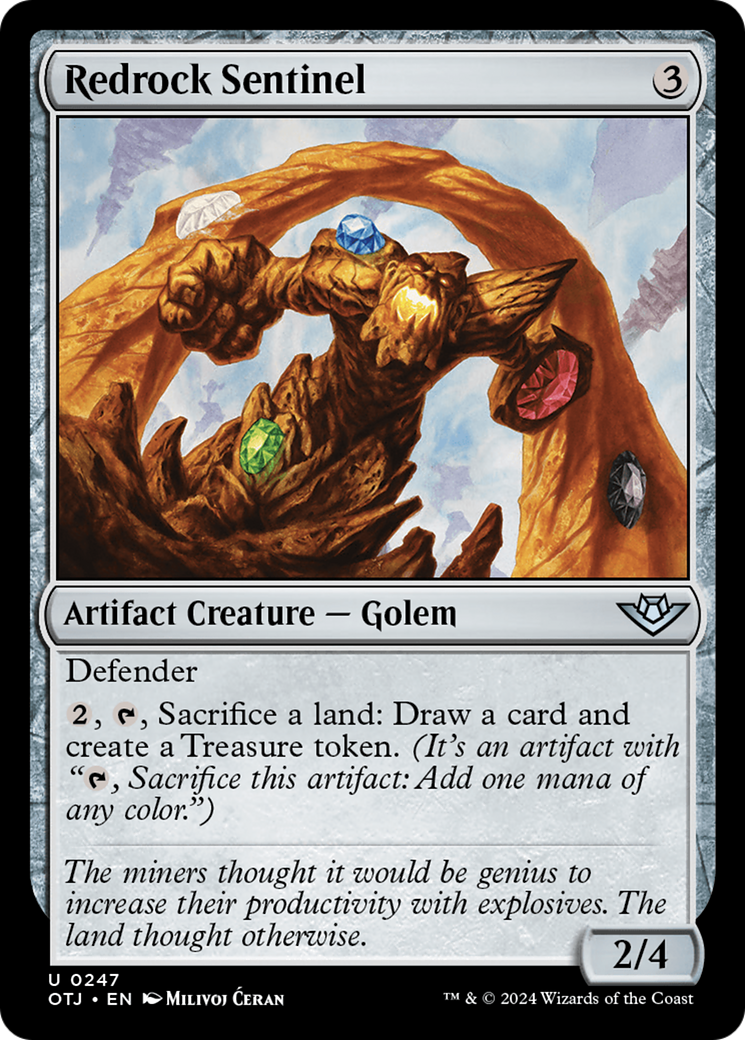 Sentinelle Redrock [Hors la loi de Thunder Junction] 