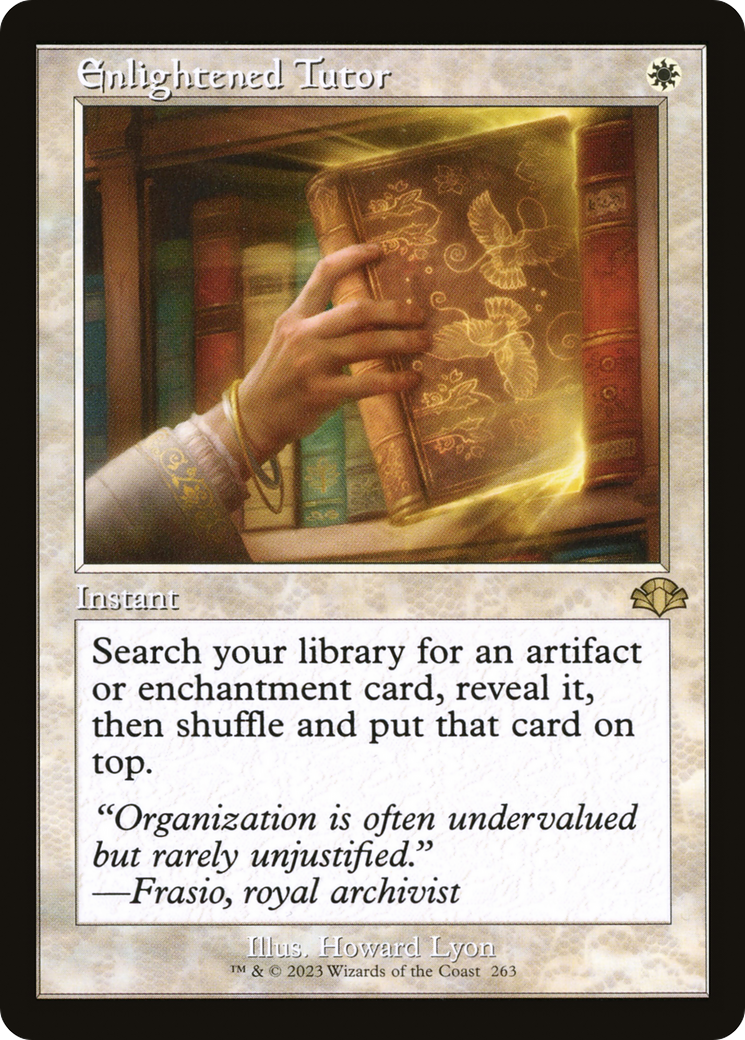 Tuteur éclairé (Rétro) [Dominaria Remastered] 