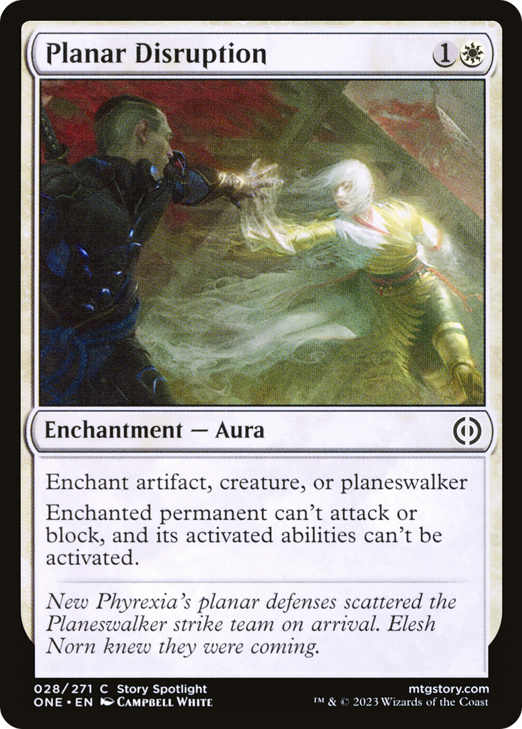 Perturbation planaire [Phyrexia : Tous seront un] 