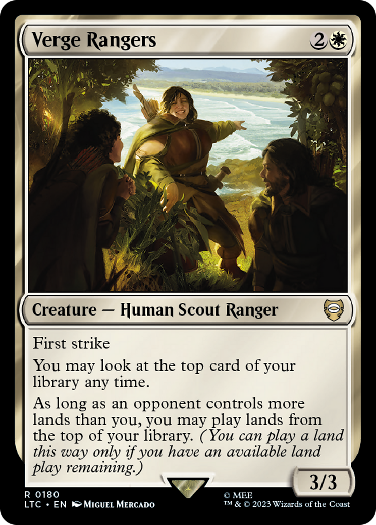 Verge Rangers [Le Seigneur des Anneaux : Les Contes du Commandant de la Terre du Milieu] 