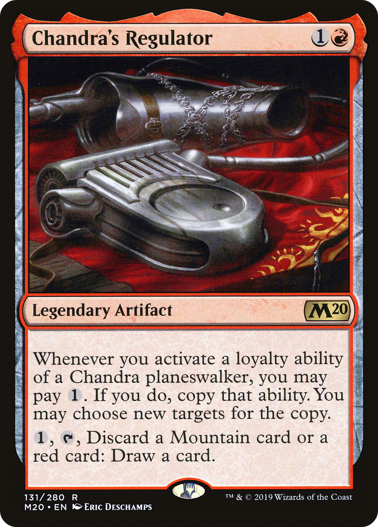 Chandra's Regulator (M20-131) - Core Set 2020