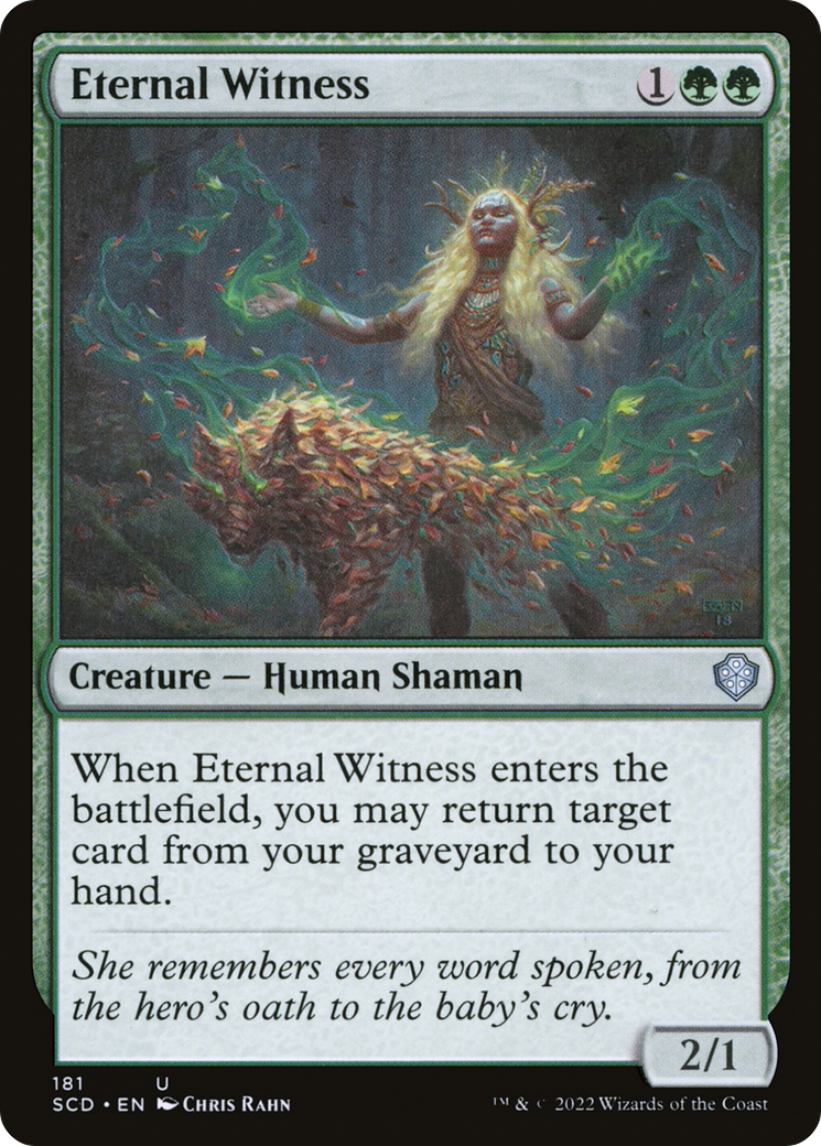 Témoin éternel [Decks de commande de démarrage] 