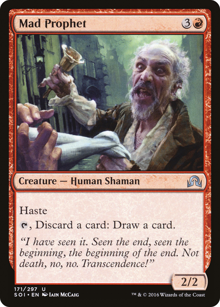 Mad Prophet (SOI-171) - Shadows over Innistrad Foil
