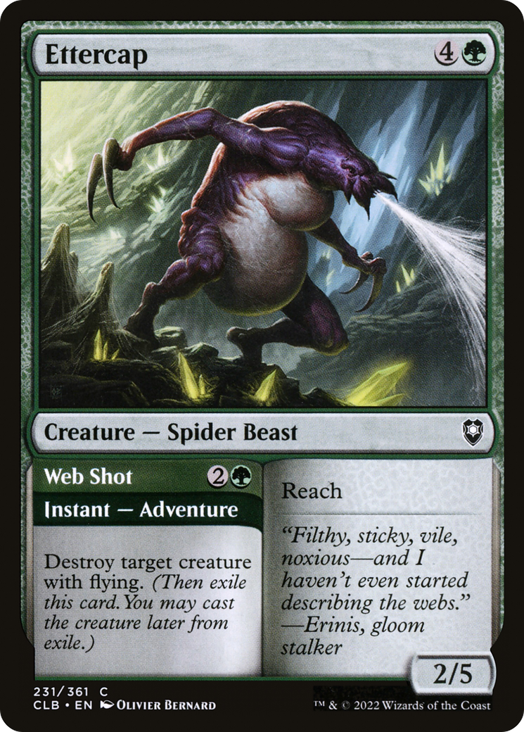 Ettercap // Web Shot [Commander Legends : Bataille de Baldur's Gate] 