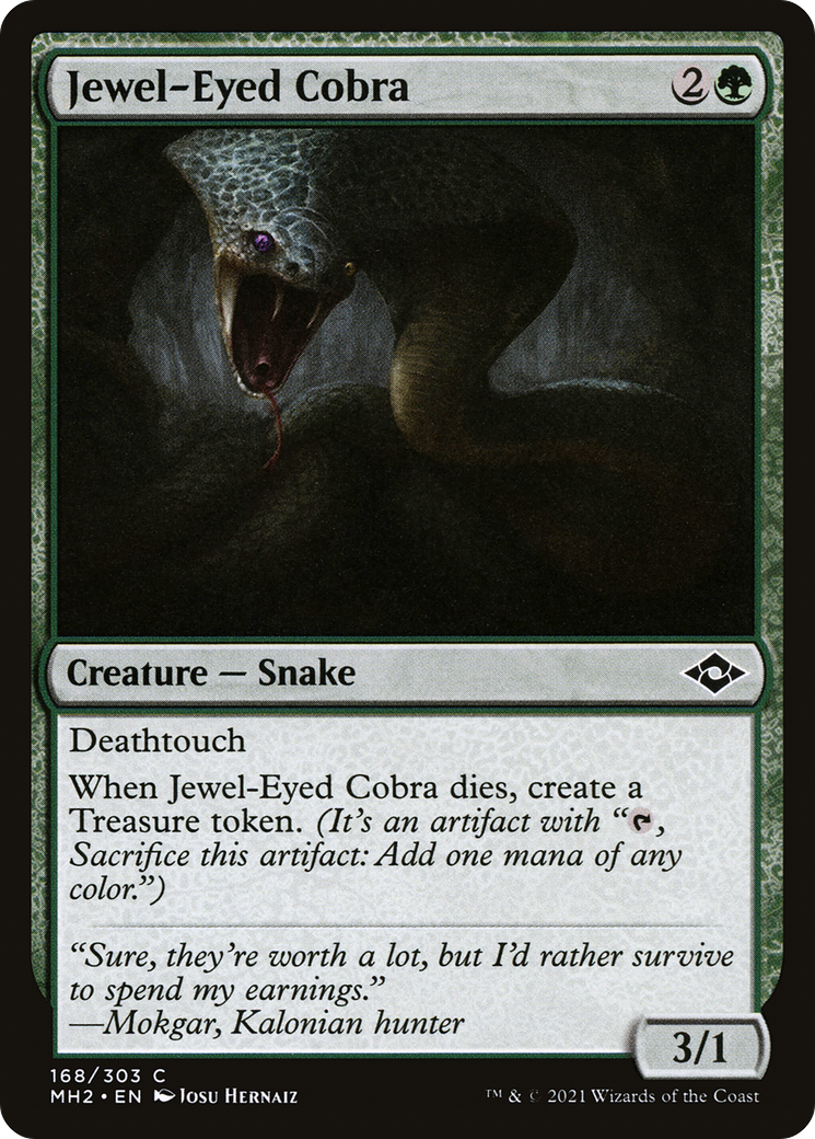 Cobra aux yeux de bijou [Modern Horizons 2] 