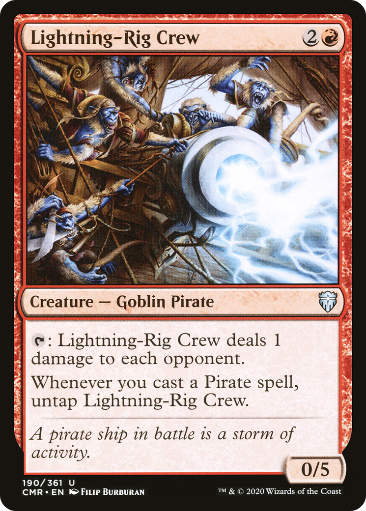 Équipage Lightning-Rig [Commandant Légendes] 