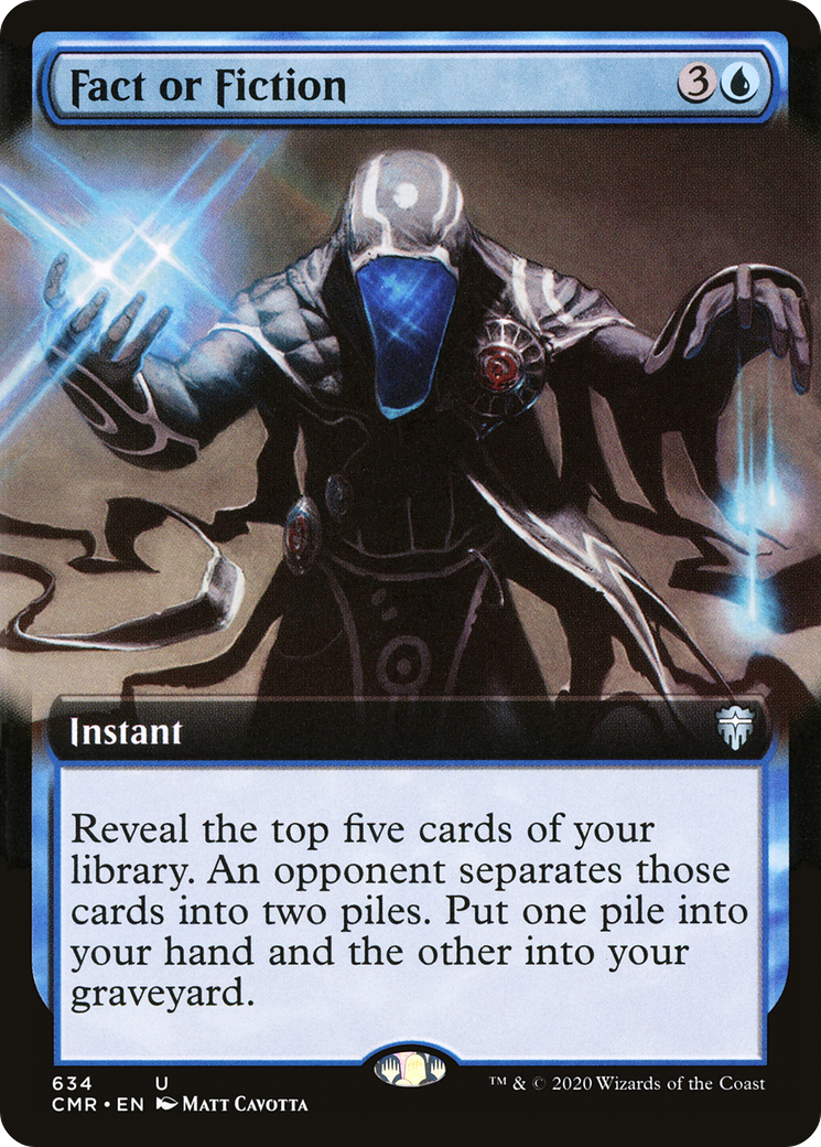 Réalité ou fiction (art étendu) [Commander Legends] 