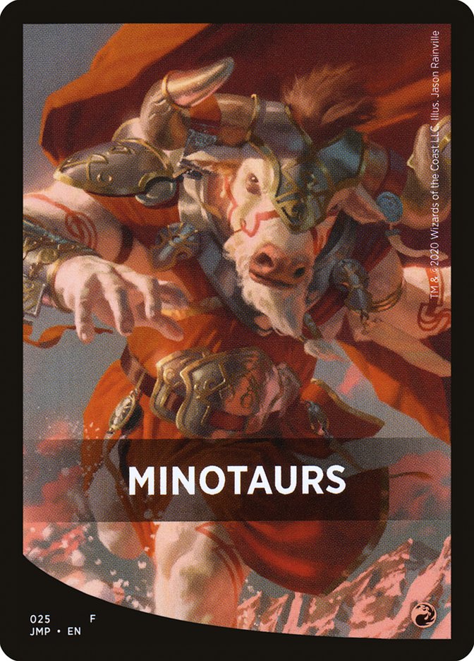 Carte thématique Minotaures [Cartes avant Jumpstart] 
