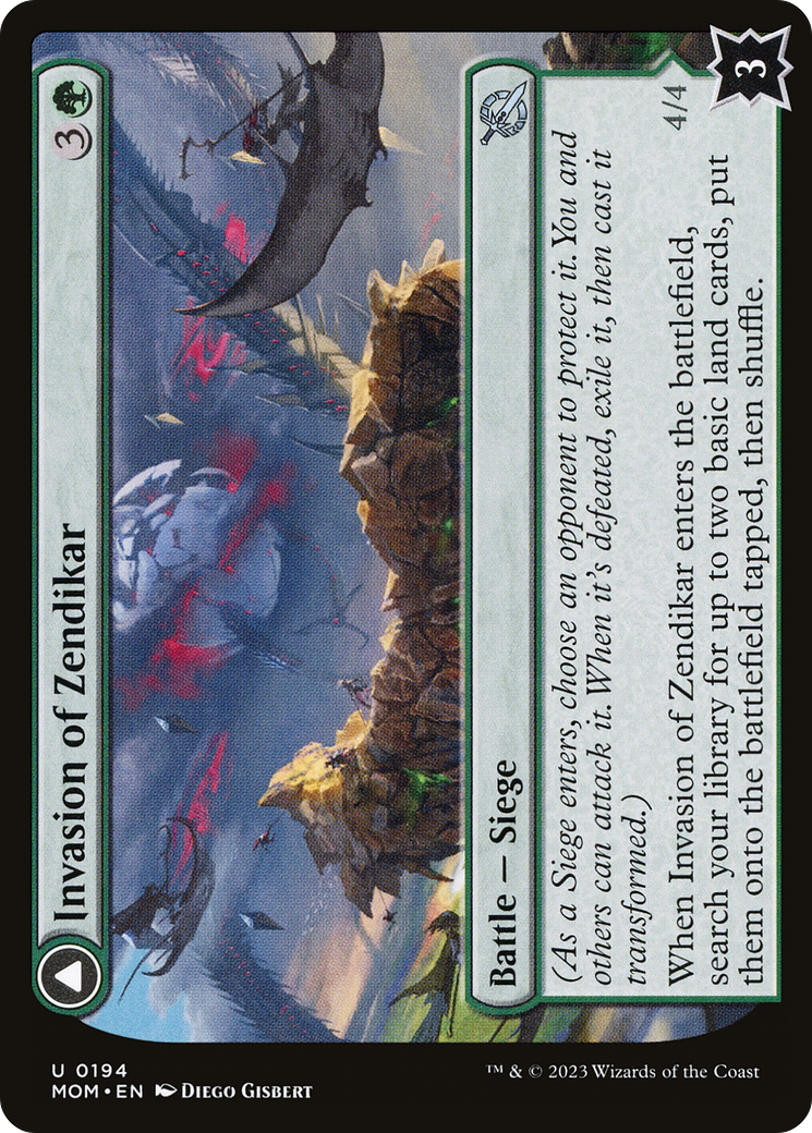 Invasion de Zendikar // Clavette céleste éveillée [Marche de la Machine] 