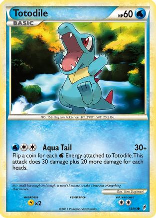 Totodile 074  - Common