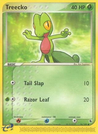 Treecko 076/109  - Common