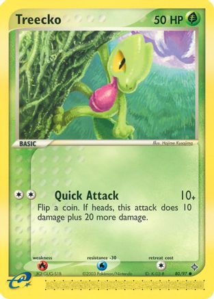 Treecko 080/97  - Common