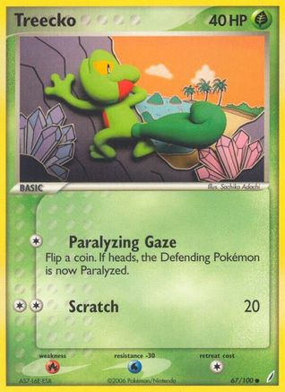 Treecko 067  - Reverse Holofoil - Common