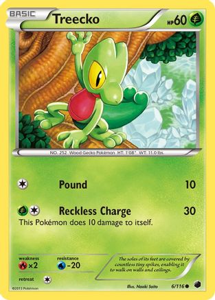 Treecko 006/116  - Common