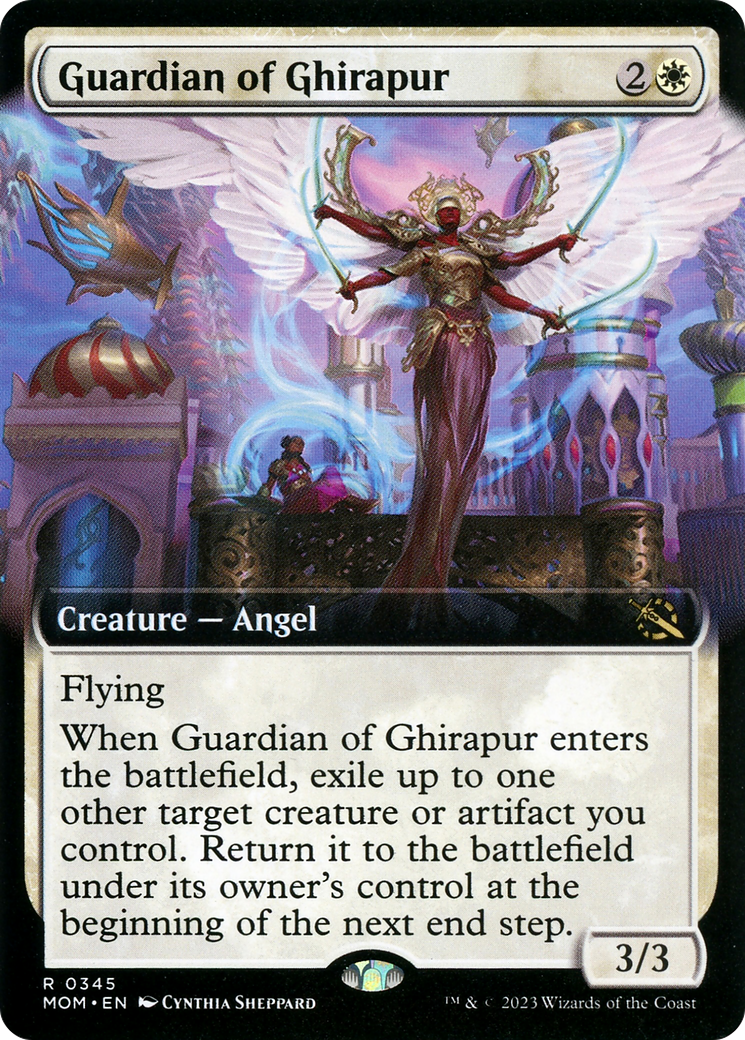 Gardien de Ghirapur (Art étendu) [Marche de la machine] 