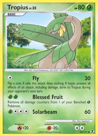 Tropius  - Uncommon