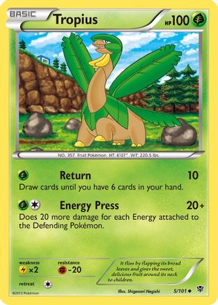 Tropius/101  - Uncommon