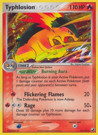 Typhlosion  - Reverse Holofoil - Holo Rare