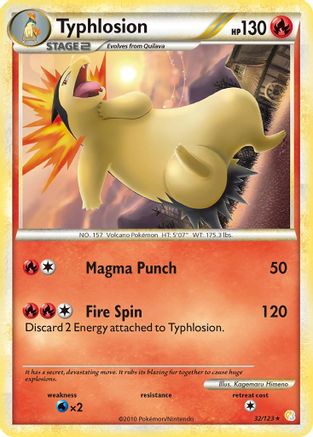 Typhlosion  - Rare