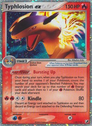 Typhlosion ex  - Holofoil - Ultra Rare