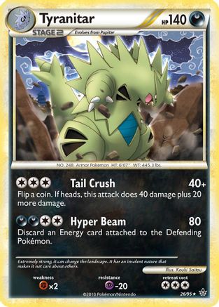 Tyranitar  - Rare
